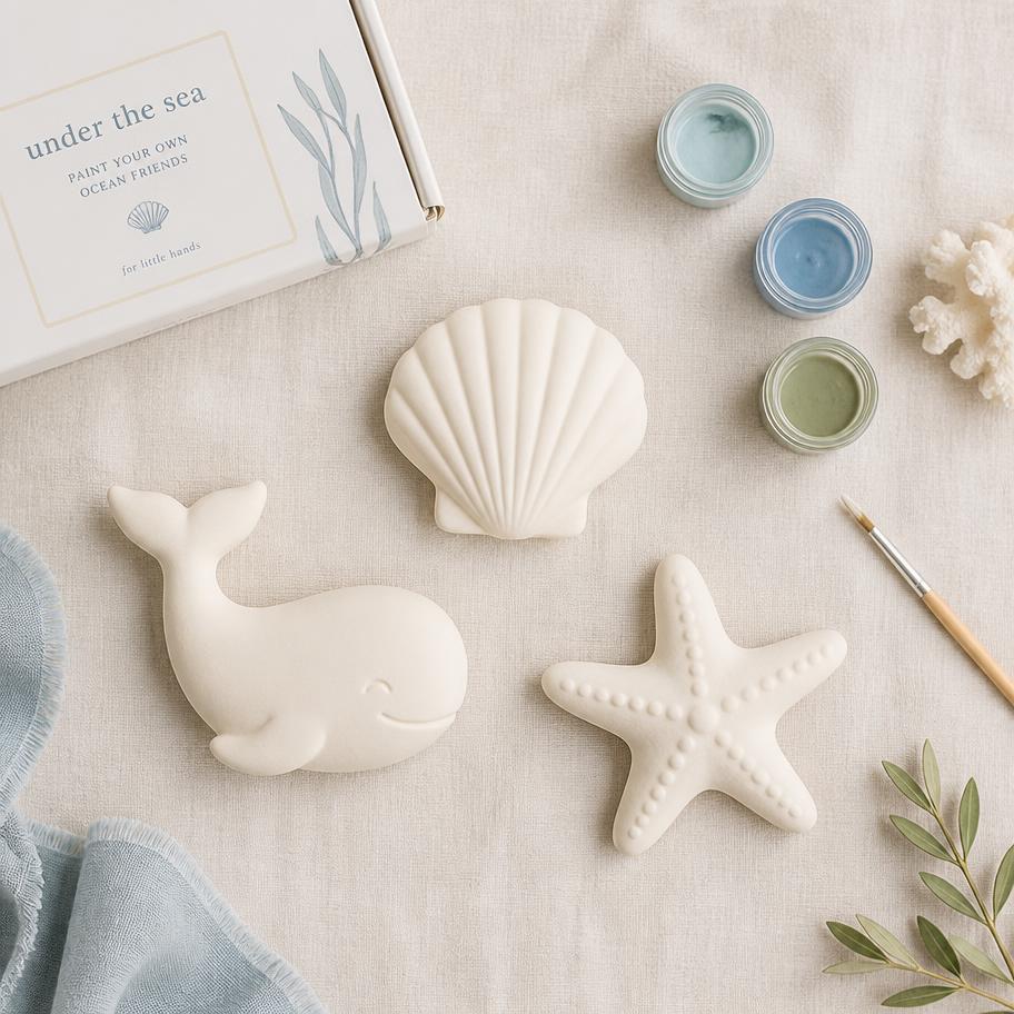 Under the Sea paint-your-own plaster kit